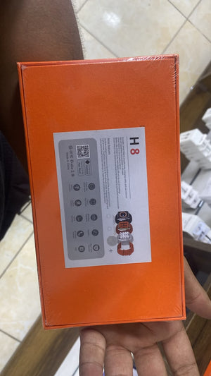 H8 Smartwatch — back packaging