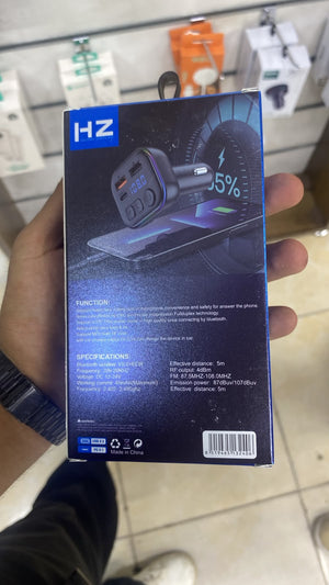 HZ H46 Car FM Player — back packaging