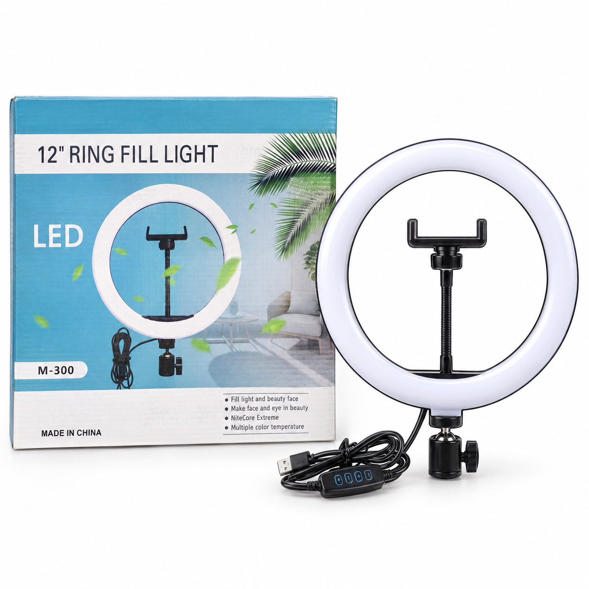 M-300 12-Inch Ring Light – Approx. 30cm — gallery image 2
