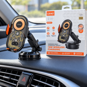 LDNIO MA30-1 Car Phone Mount with 15W Wireless Charging — gallery image 4