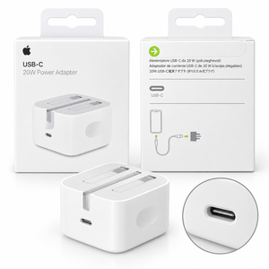 Apple 20W USB-C Wall Charger – 3-Pin