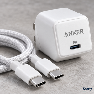 باندل Anker 20W | شاحن Cube + كابل USB-C — تفاصيل المنتجات