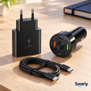 باندل البيت والعربية | Samsung 45W + YY C29 — لقطة استخدام يومي