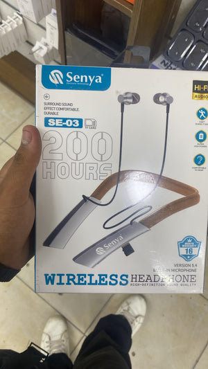 Senya SE-03 Neckband Earphones — front packaging