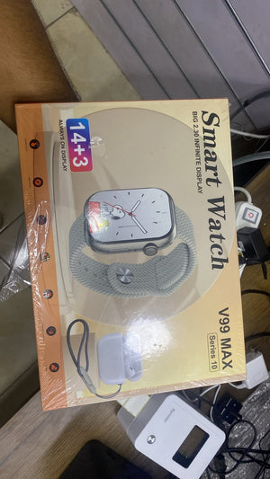 V99 Max Smartwatch — front packaging