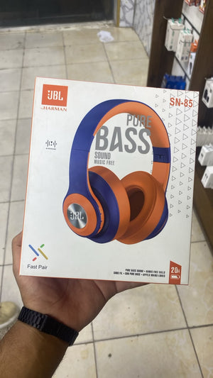 JBL SN-85 Wireless Headphones — front packaging