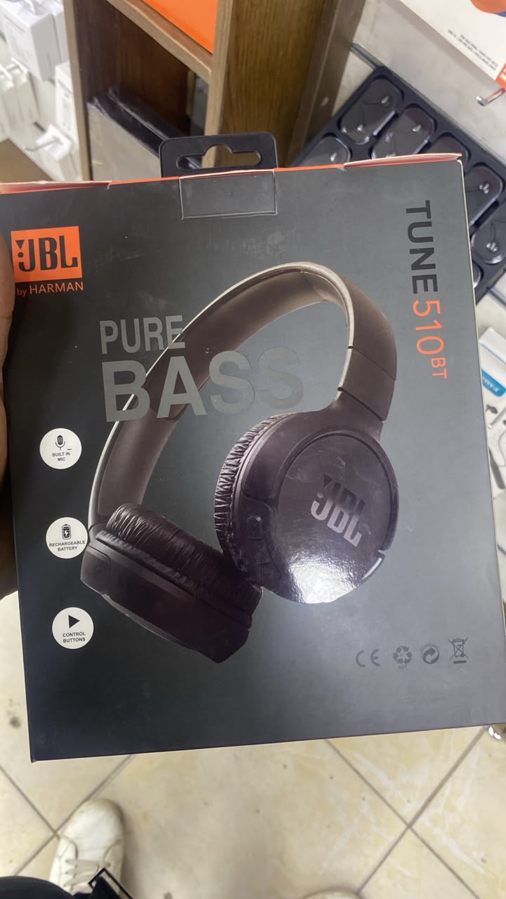 JBL Tune 510BT Headphones — back packaging