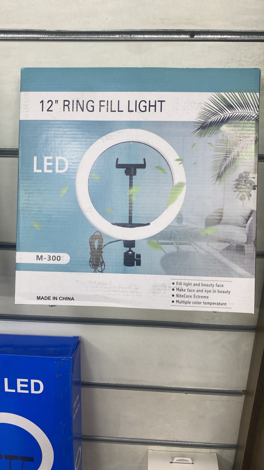 M-300 12-Inch Ring Light – Approx. 30cm — front packaging