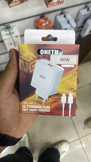 ONETH 80W USB-A Charger Kit — front packaging