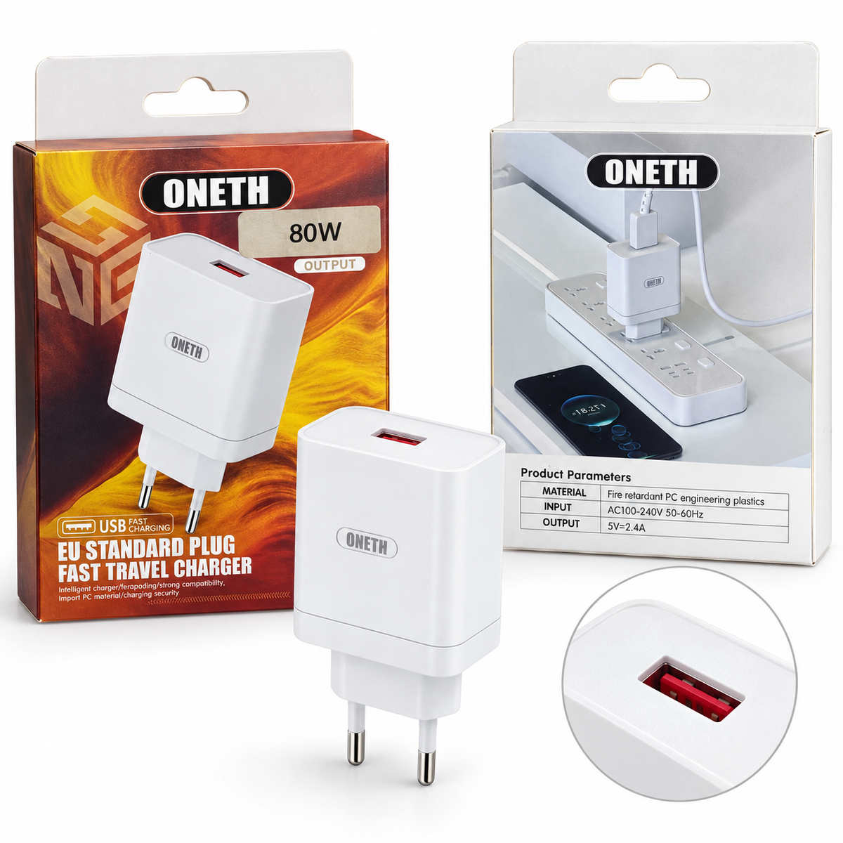 SAR-CH-ONETH-KIT-80W-USBA — product details