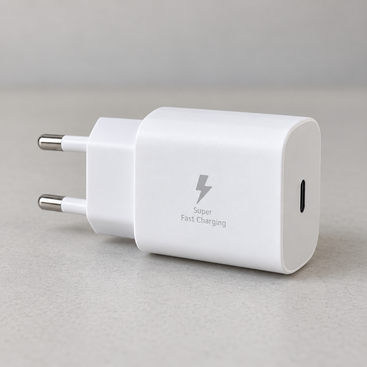 Samsung 25W USB-C PD Charger with USB-C Cable – White