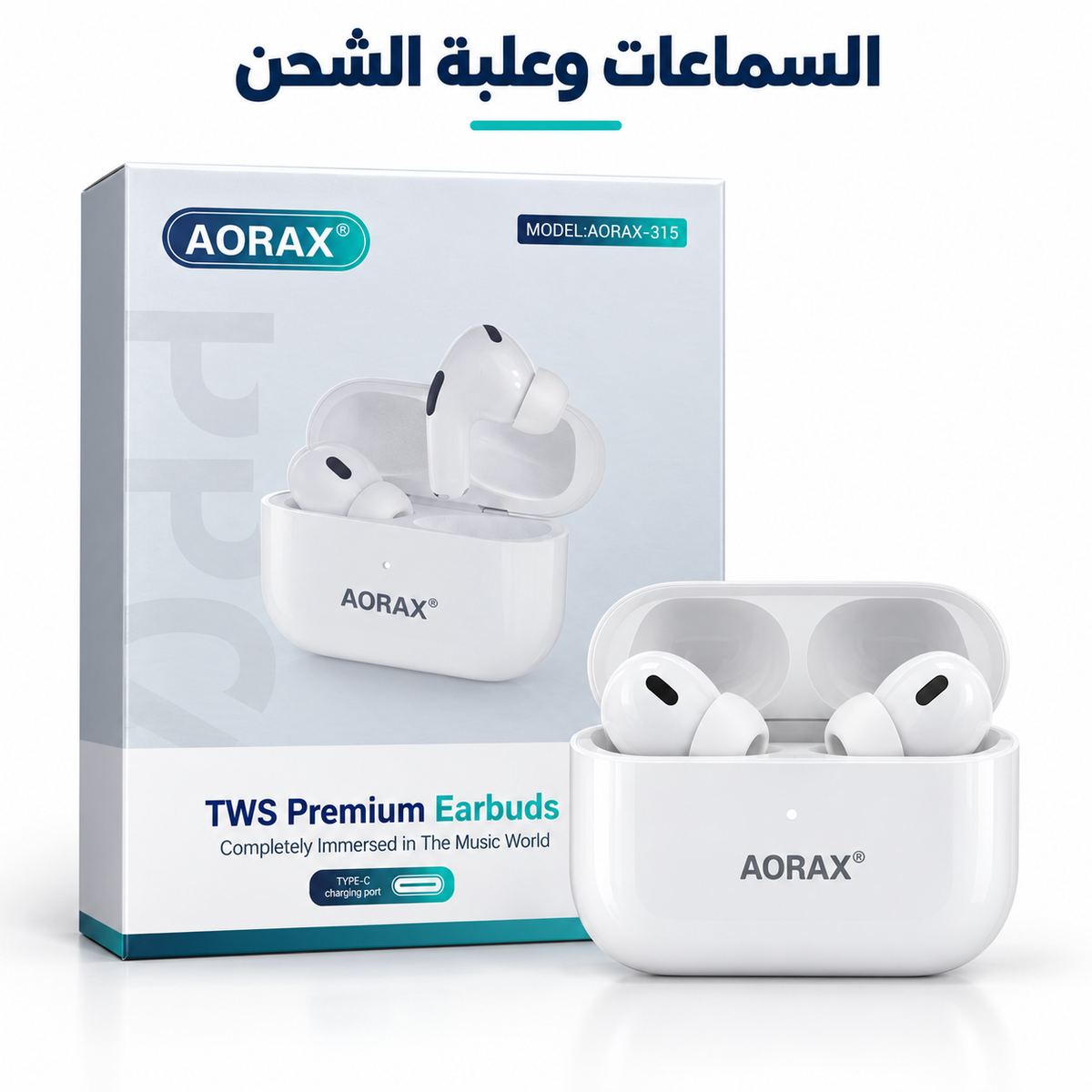 AORAX TWS 315 Wireless Earbuds — gallery image 2