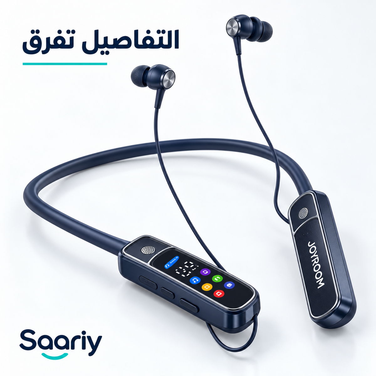 JOYROOM JR-120 Neckband Earphones — gallery image 3