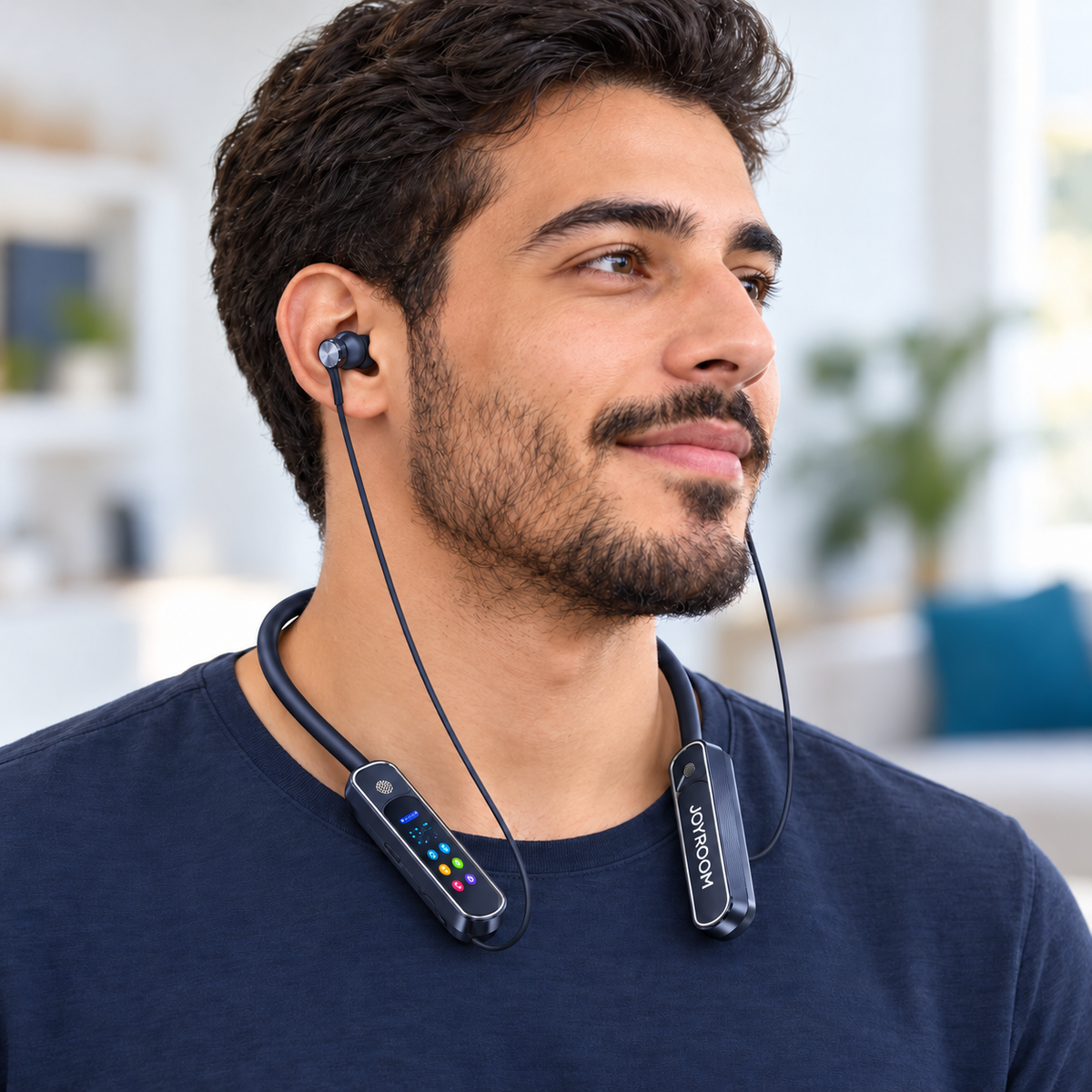 JOYROOM JR-120 Neckband Earphones — gallery image 4