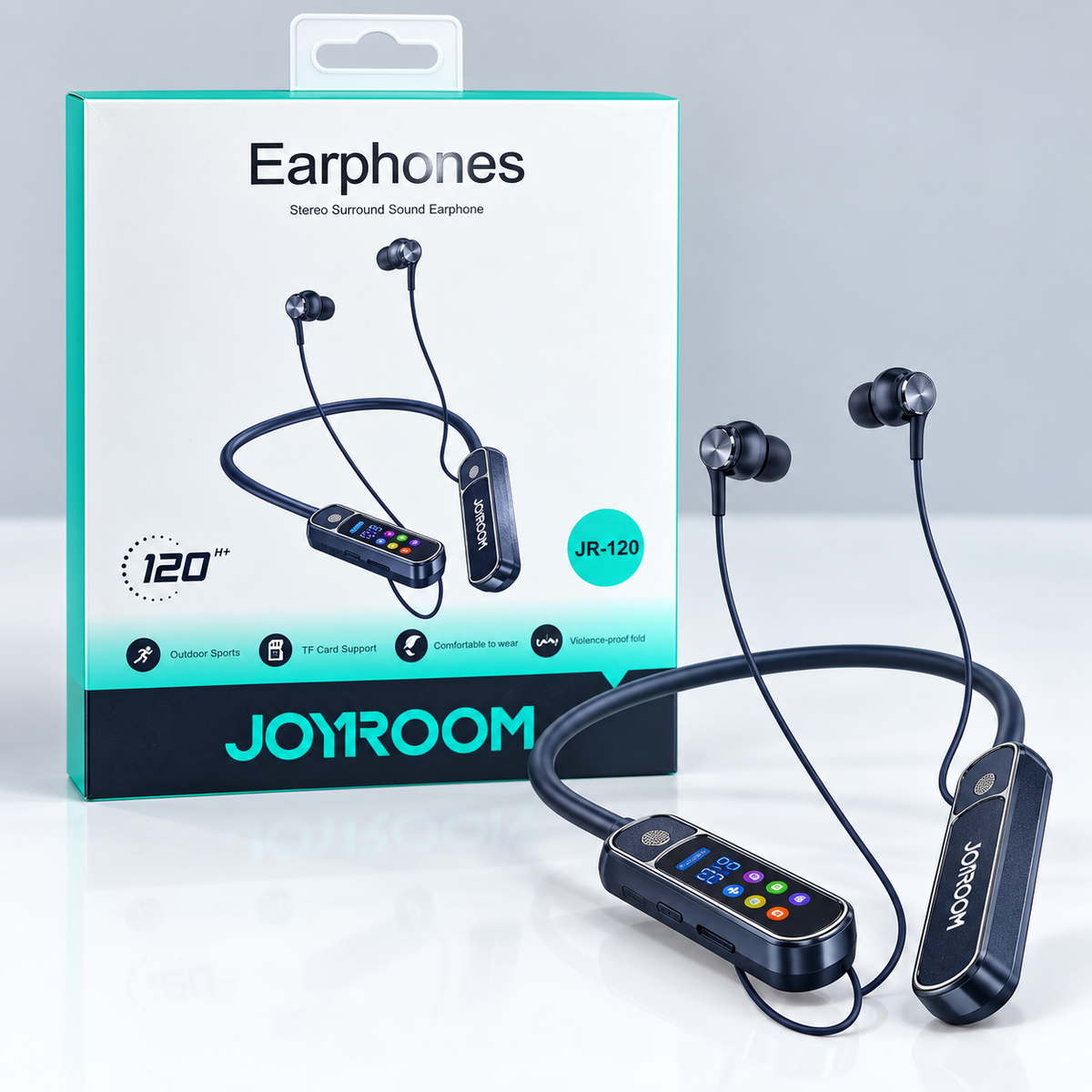 JOYROOM JR-120 Neckband Earphones — gallery image 2