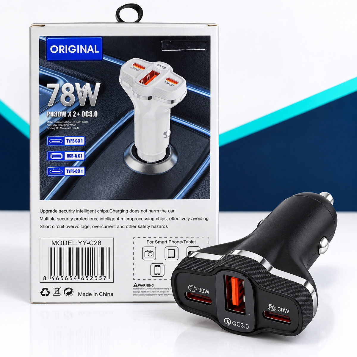 YY C28 78W Car Charger — gallery image 3