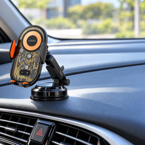 LDNIO MA30-1 Car Phone Mount with 15W Wireless Charging — gallery image 5