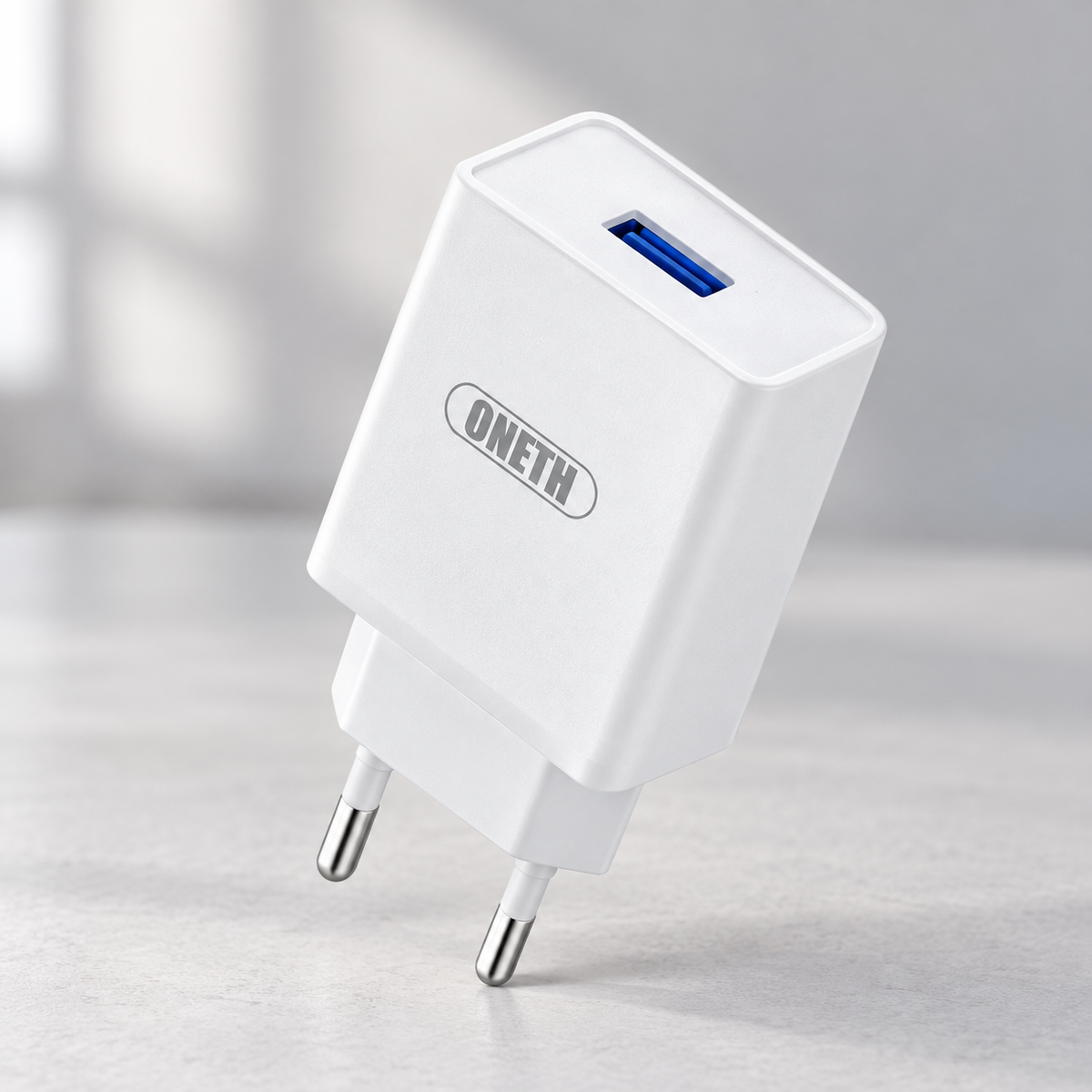 ONETH 12W USB-A Charger with Micro-USB Cable