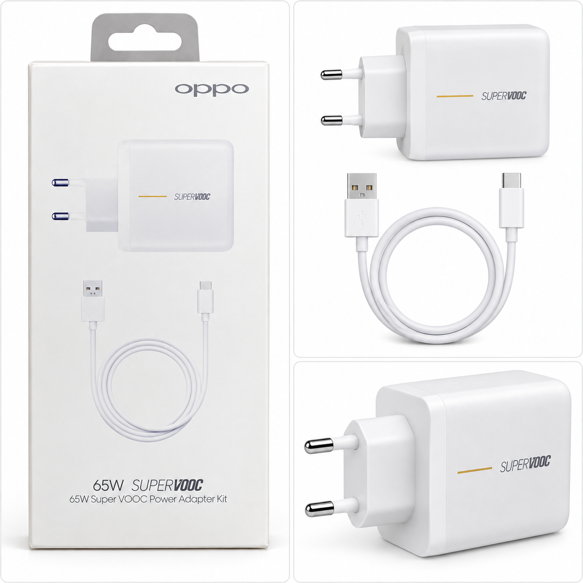 OPPO SuperVOOC 65W Charger Kit