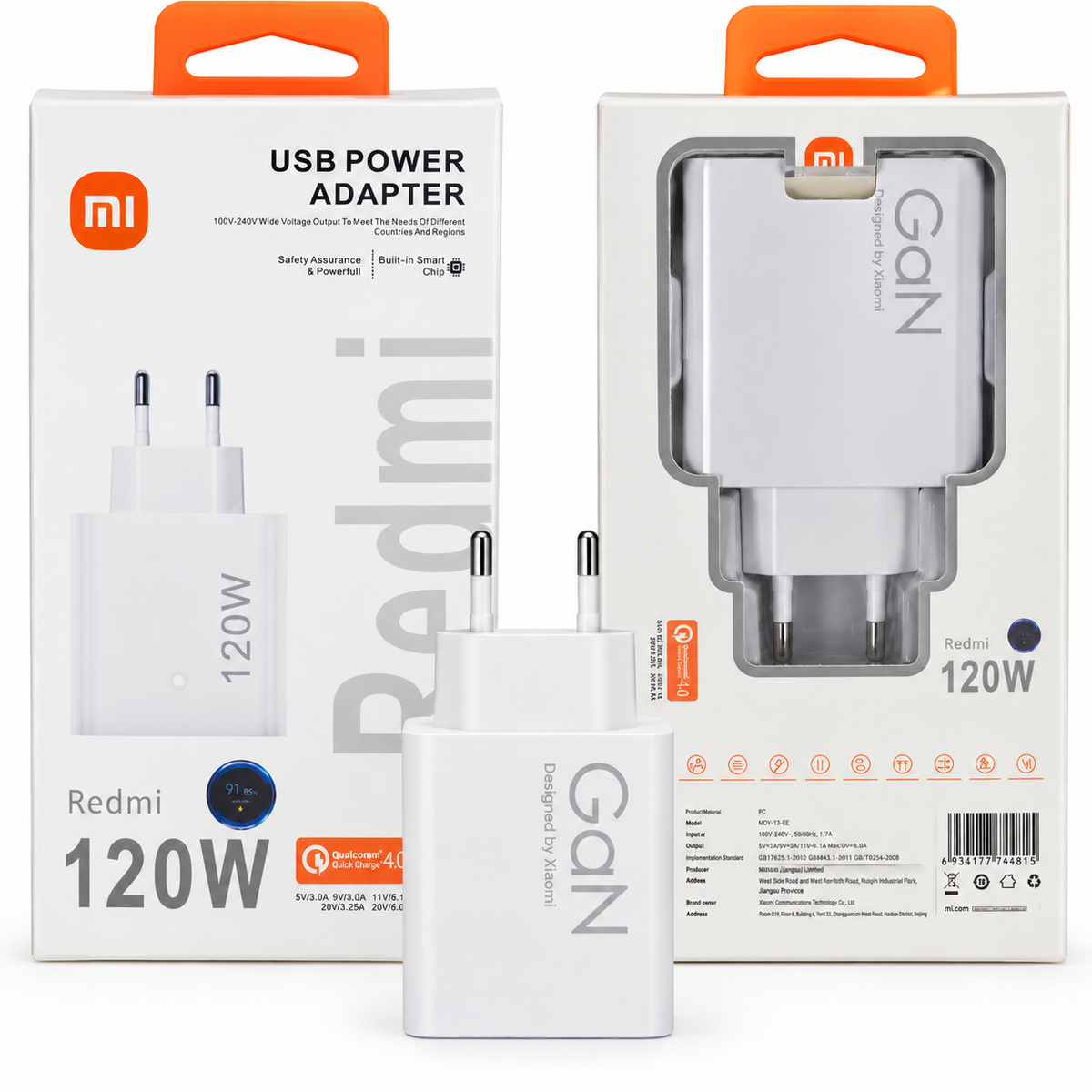Redmi HyperCharge 120W Charger Kit