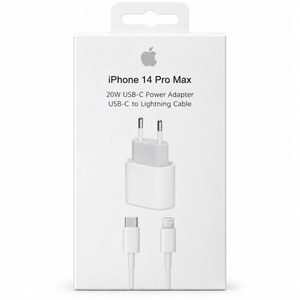20W USB-C Charger with 1m Lightning Cable for iPhone
