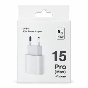 35W USB-C Wall Charger for iPhone 15 Pro Max