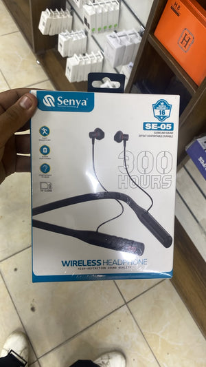 Senya SE-05 Neckband Earphones — front packaging