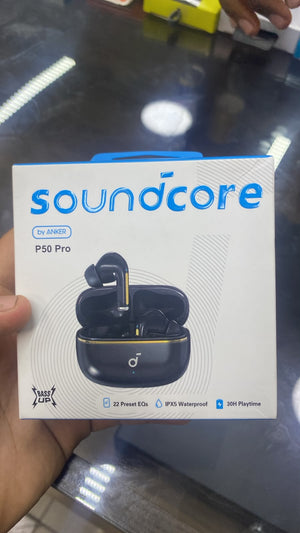 Soundcore P50 Pro Wireless Earbuds — front packaging