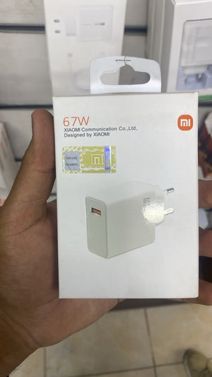 Xiaomi 67W USB-A Wall Charger — front packaging